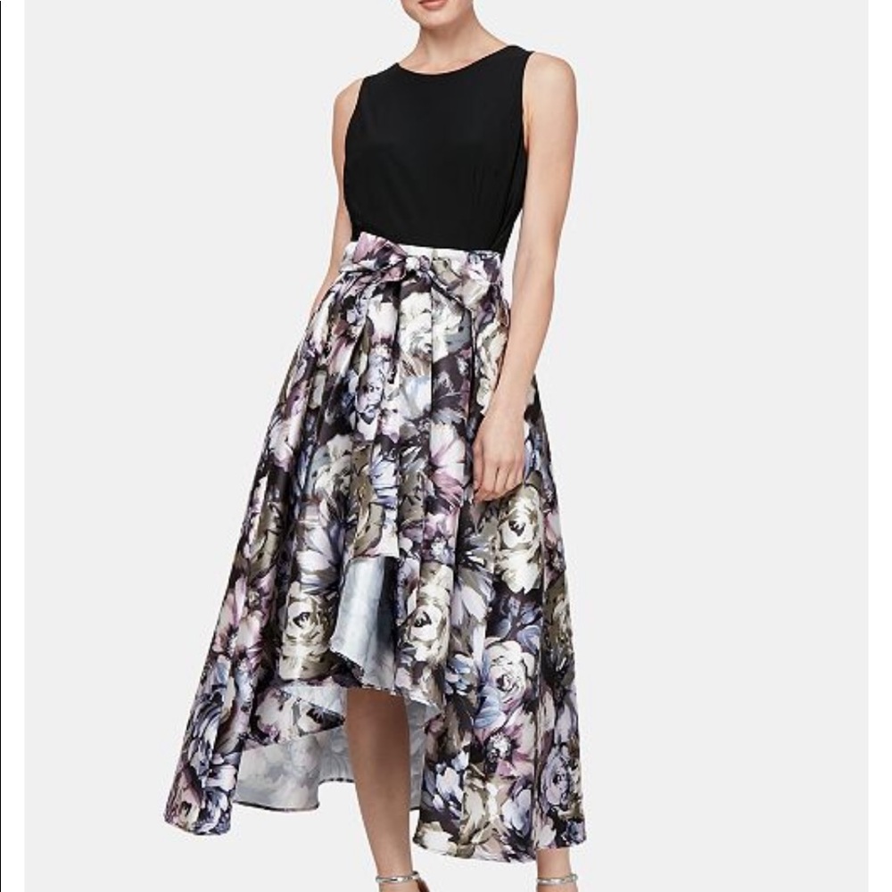 SL Fashions high-low dress